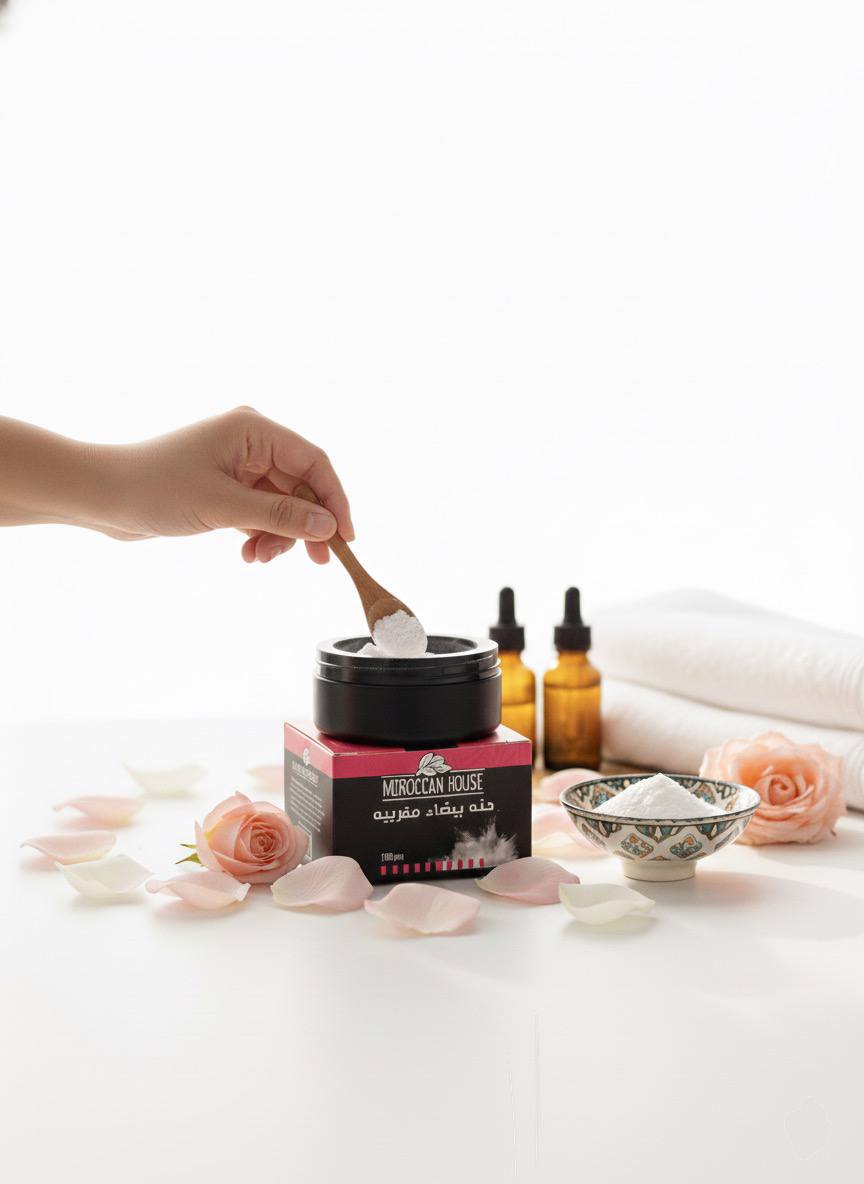 الحنّة البيضاء الأصلية من Moroccan House