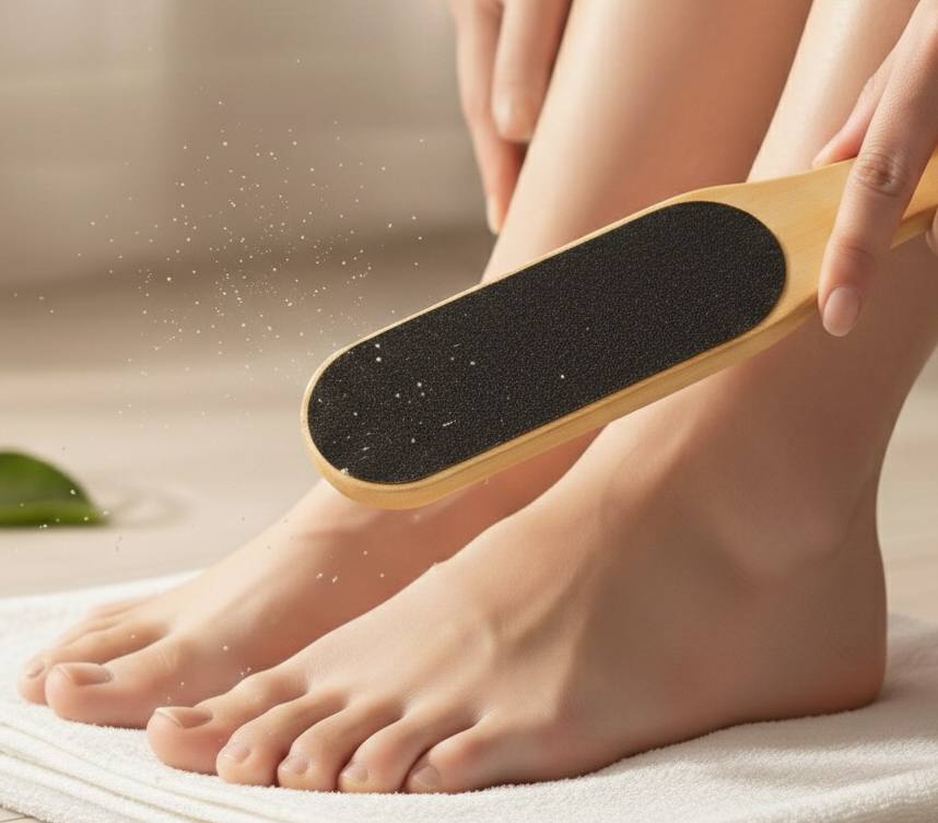 Premium Wooden Foot File