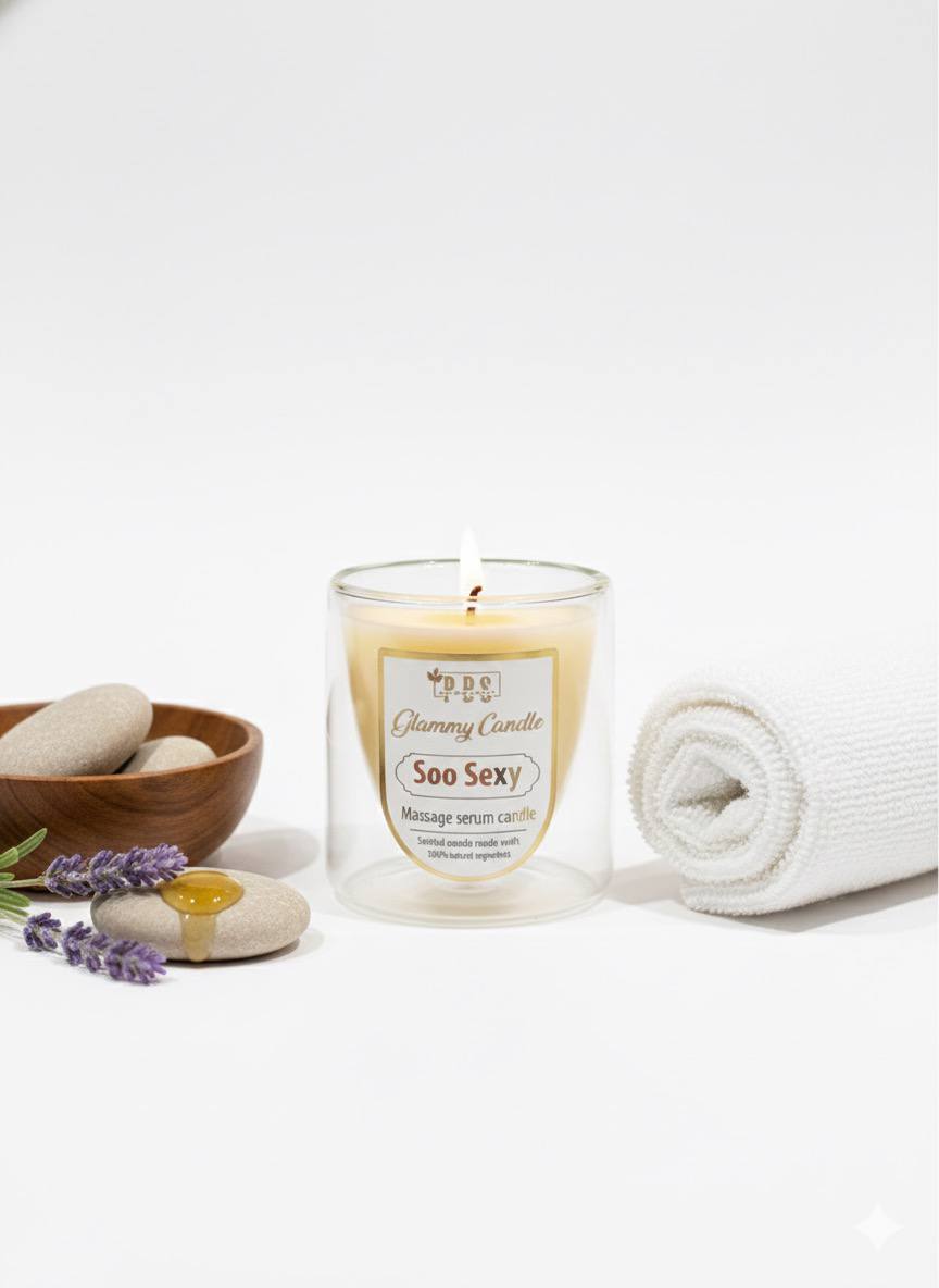 Soo Sexy Massage Serum Candle