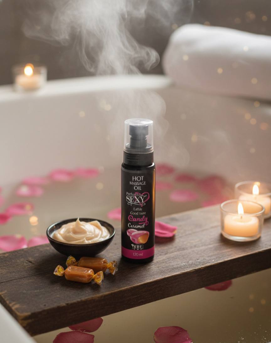 Candy Caramel Hot Massage Oil - (For Married Couples Only)