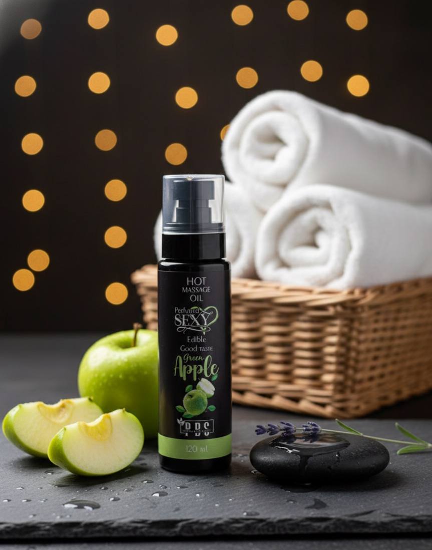 Green Apple Hot Massage Oil - (For Married Couples Only)