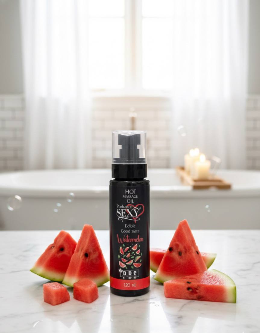 Watermelon Hot Massage Oil - (For Married Couples Only)