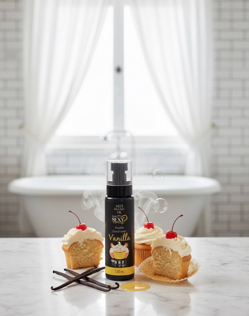 Vanilla Hot Massage Oil - (For Married Couples Only)