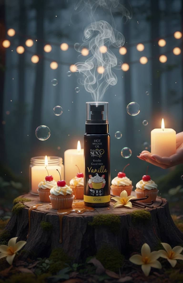 Vanilla Hot Massage Oil - (For Married Couples Only)