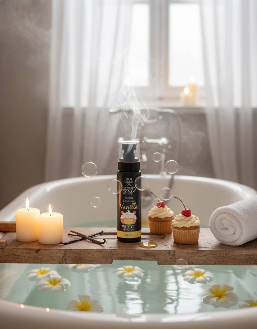 Vanilla Hot Massage Oil - (For Married Couples Only)