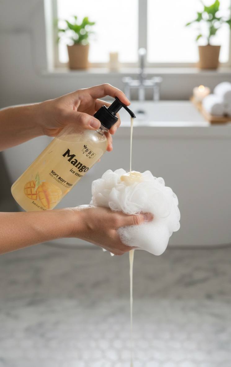 Mango Ice Cream Soft Body Wash