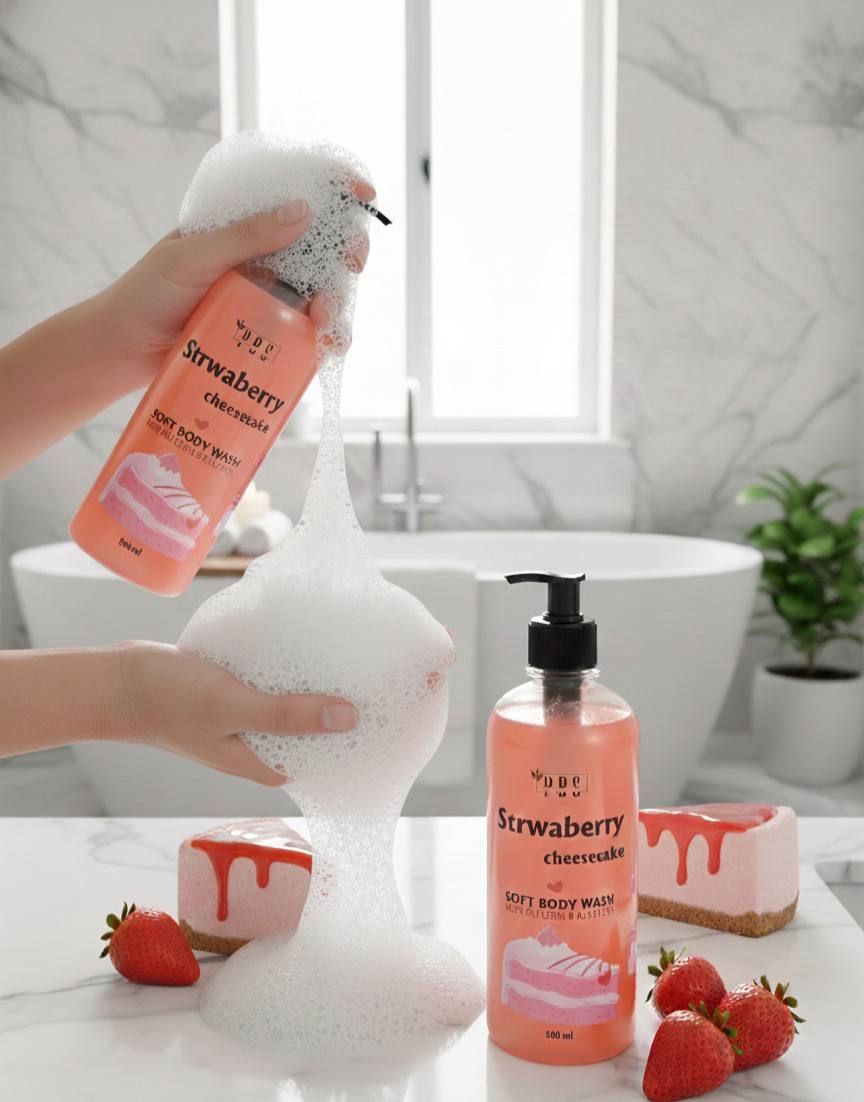 شاور جل PBS سوفت بدي ووش – Strawberry Cheese Cake