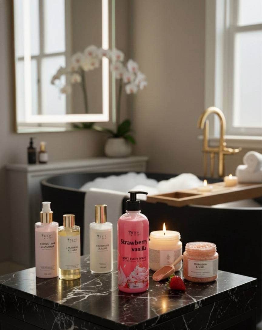 Strawberry Vanilla Soft Body Wash