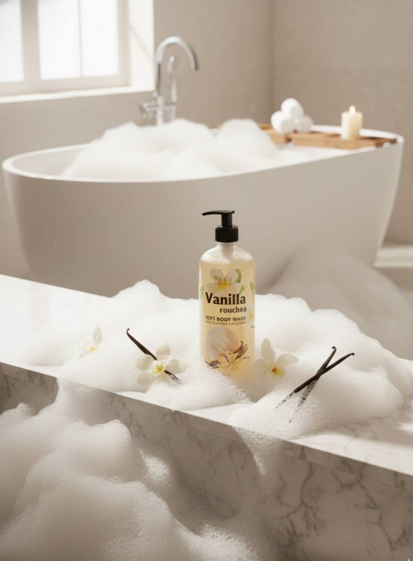 Vanilla Rouchea Soft Body Wash