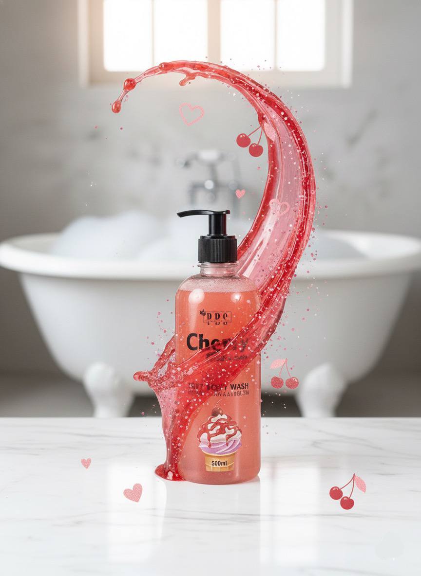 Cherry Waffle Cone Soft Body Wash