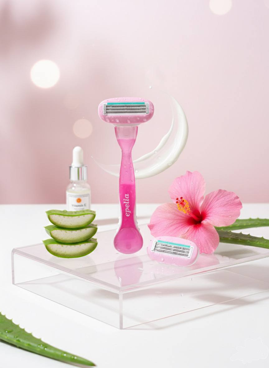 شفرة Epelia ثلاثية الشفرات للبشرة الحساسة