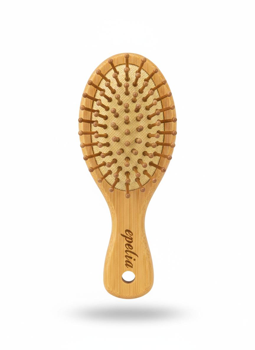 Epelia Mini Bamboo Hair Brush