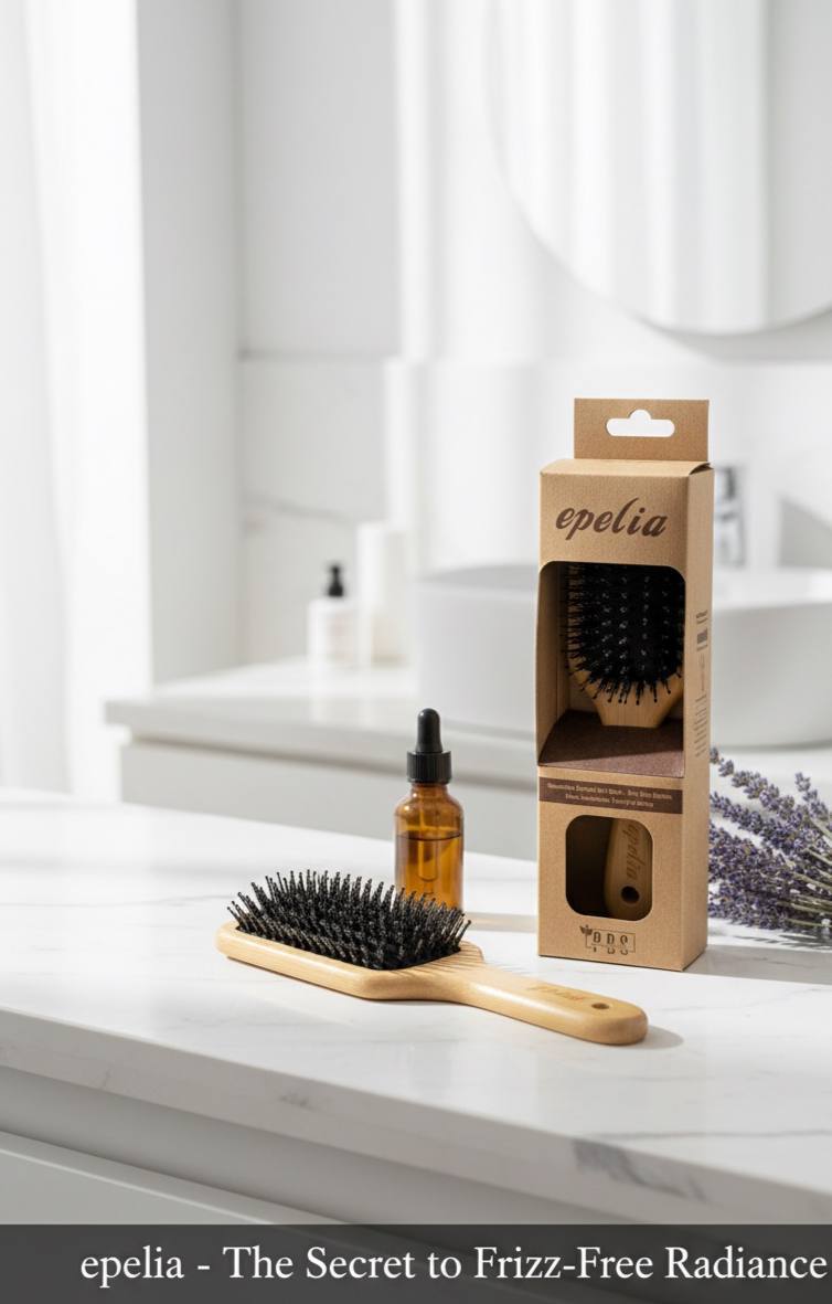 Epelia Smoothing Bamboo Hair Brush