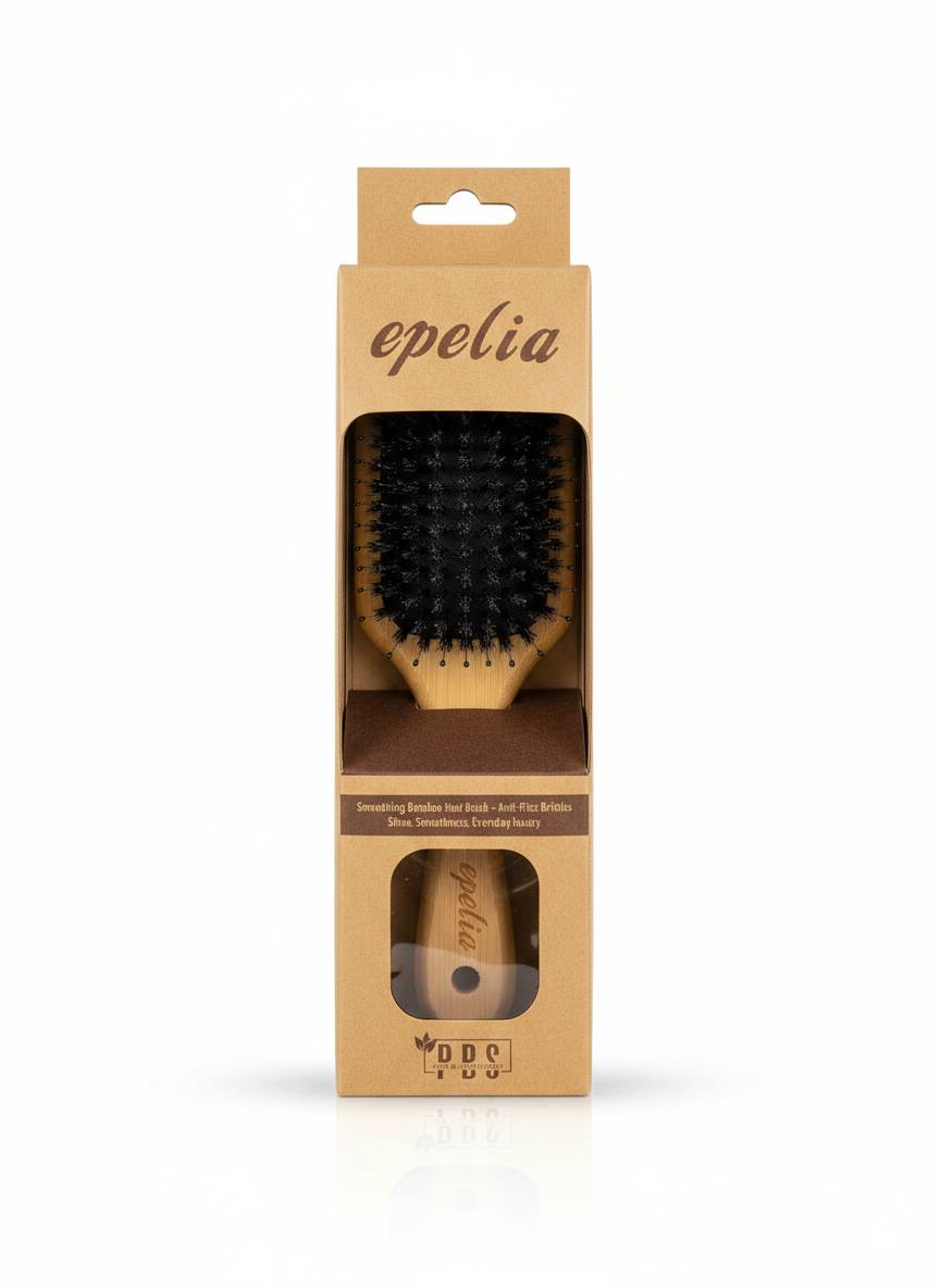 Epelia Smoothing Bamboo Hair Brush