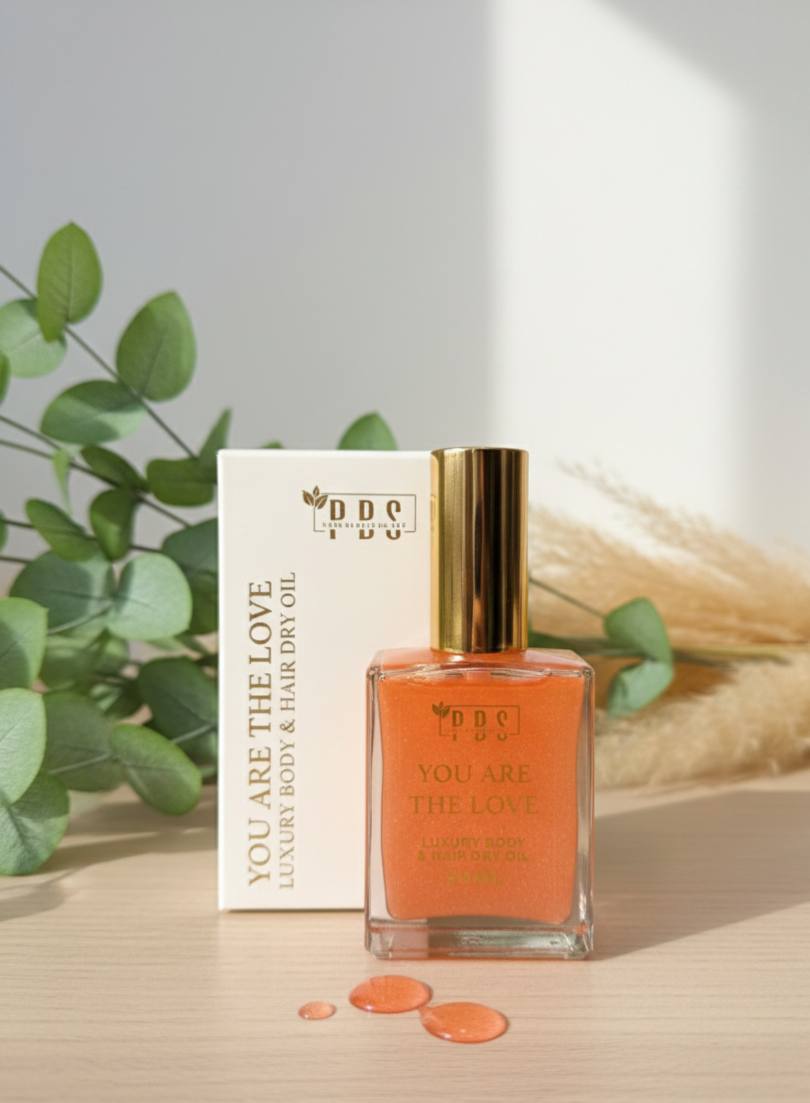 زيت الجسم والشعر الجاف PBS – You Are The Love