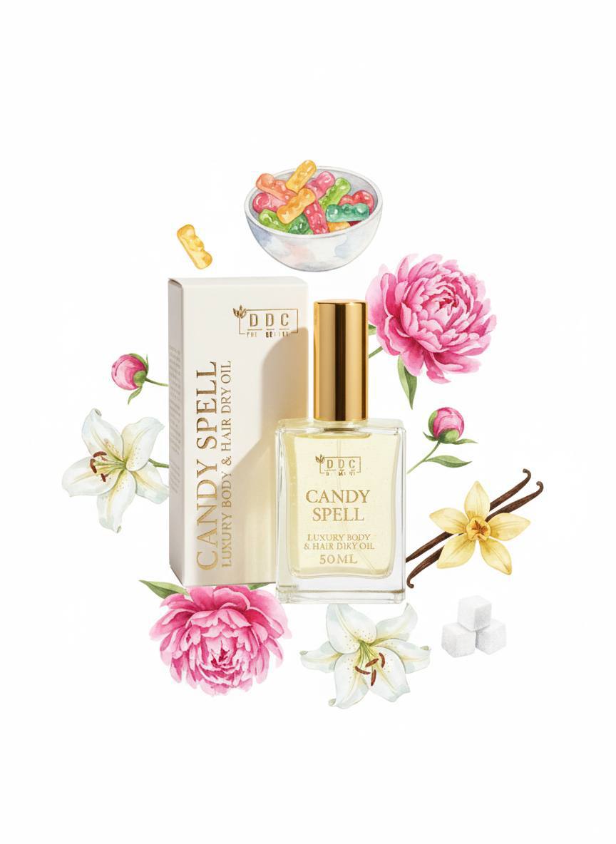 PBS Dry Body & Hair Oil – Candy Spell