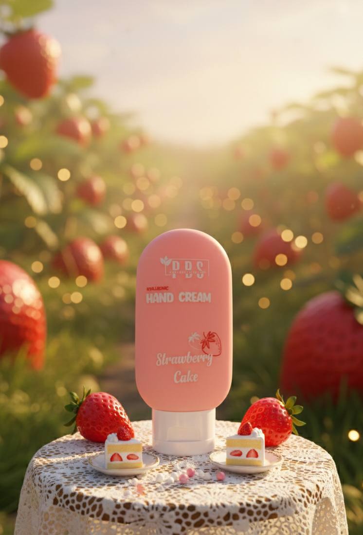 كريم اليدين PBS – Strawberry Cake