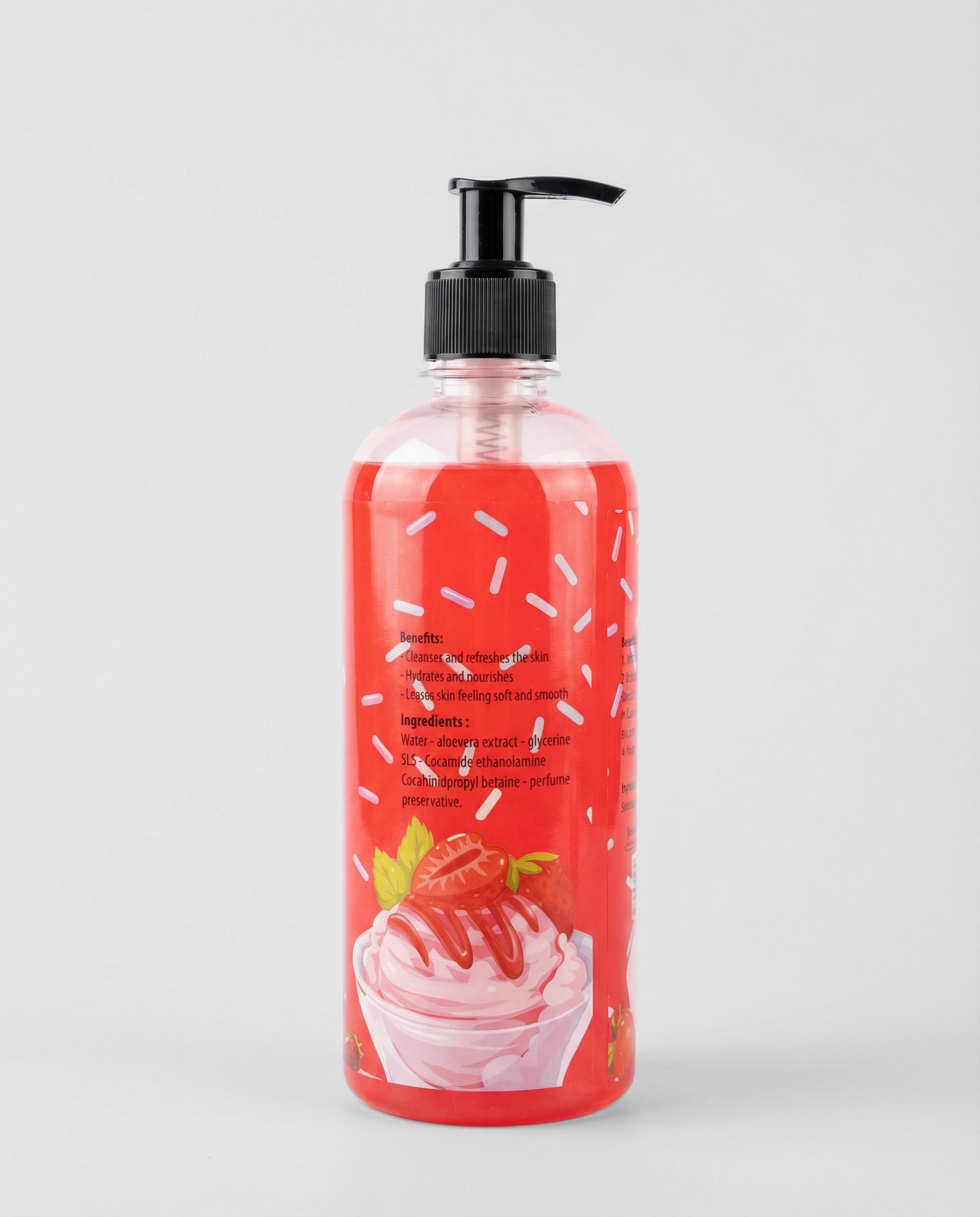 Strawberry Vanilla Soft Body Wash