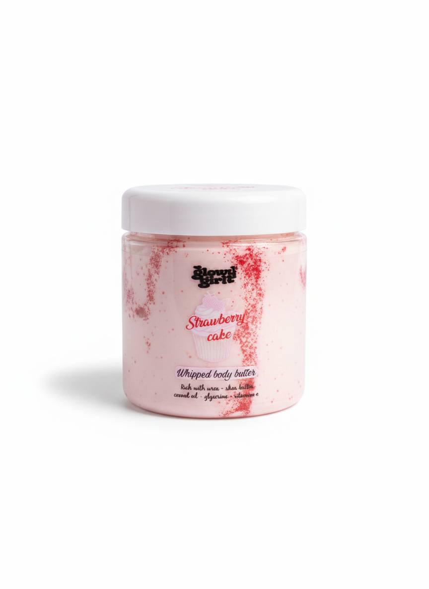 Strawberry Cake creamy Body Butter