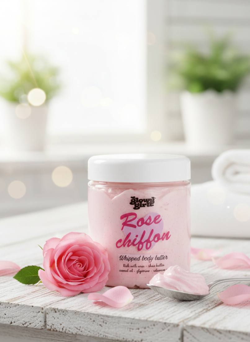 Rose Chiffon Creamy Body Butter