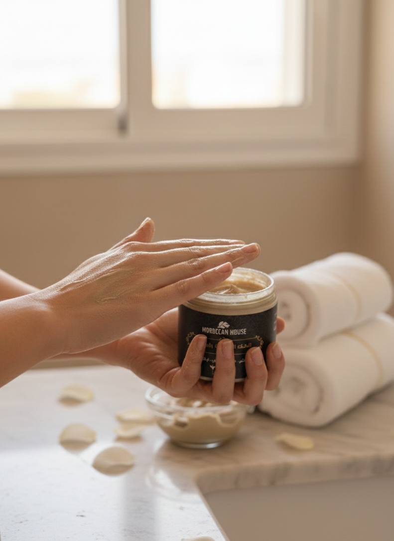 Fermented musk scrub